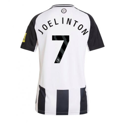 Ženski Nogometni dresi Newcastle United Joelinton #7 Domači 2024-25 Kratek Rokav